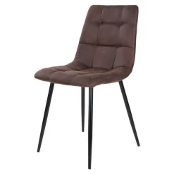 Wohnen Sitzgruppe|Küchen-Essgruppen*Dunkler Eiche Tisch & Stühle in Dunkelbraun - Jovena (siebenteilig)