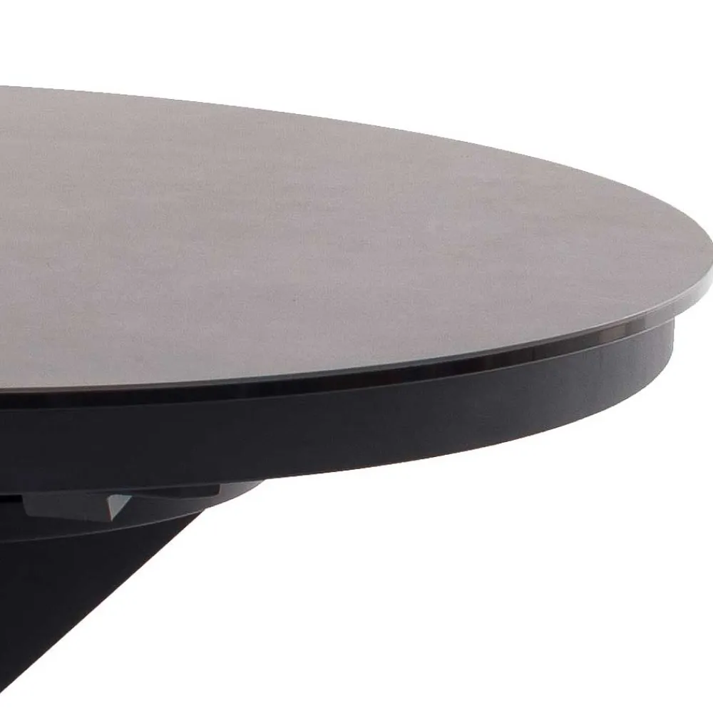 Wohnen Dunkler Esstisch mit Butterflyauszug - Exmonda