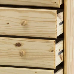 Wohnen Landhausmöbel|Küchenschränke*Echtholz Kommode aus Kiefer Massivholz - Eildon