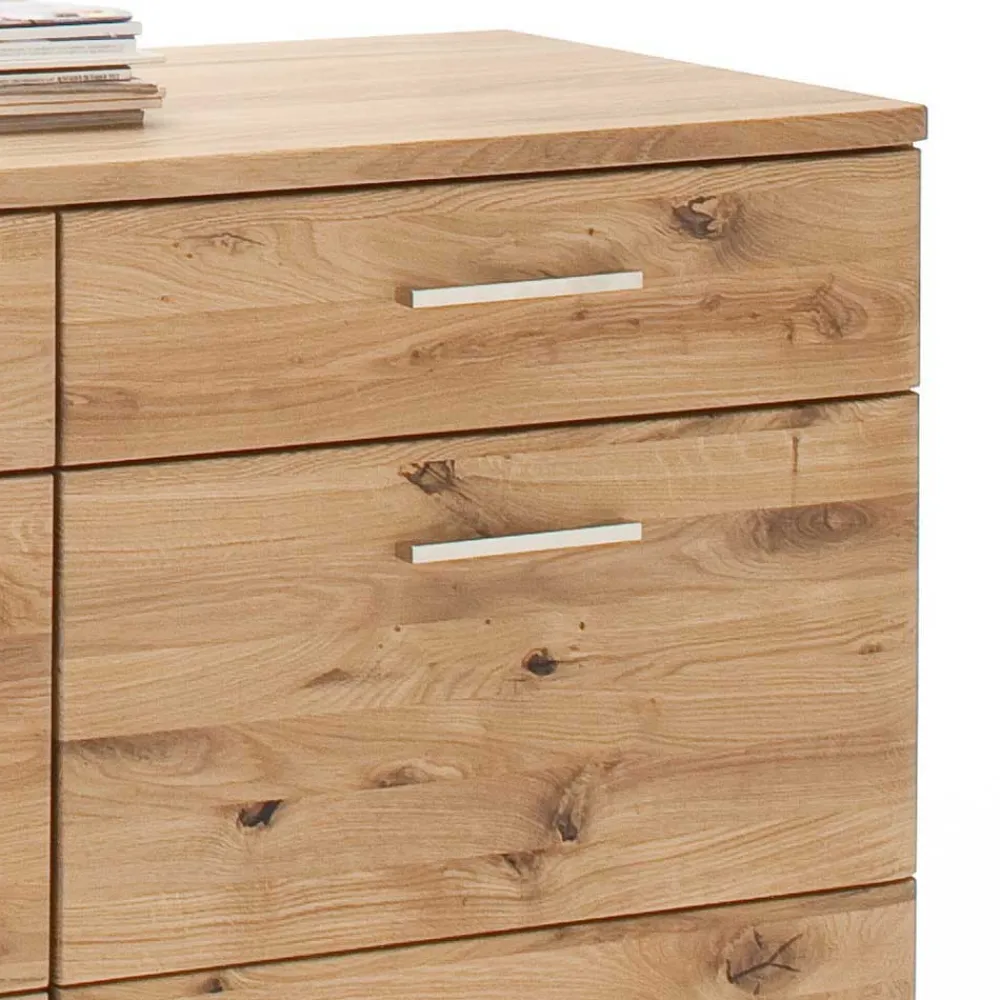 Wohnen Sideboards*Echtholz Sideboard in Eiche Bianco - Crokas