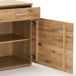 Wohnen Sideboards*Echtholz Sideboard in Eiche Bianco - Crokas