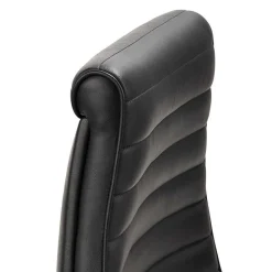 Wohnen Schwarze Möbel|Küchenstühle*Echtleder Schwingstuhl mit Armlehnen - Fieston