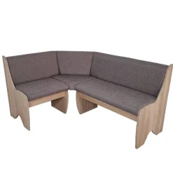 Wohnen Eckbank Gruppe in Braun - Yochana (vierteilig)