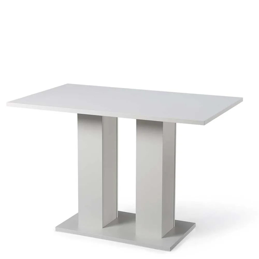 Wohnen Eckbank Gruppe in Schwarz Weiß - Enevo (vierteilig)