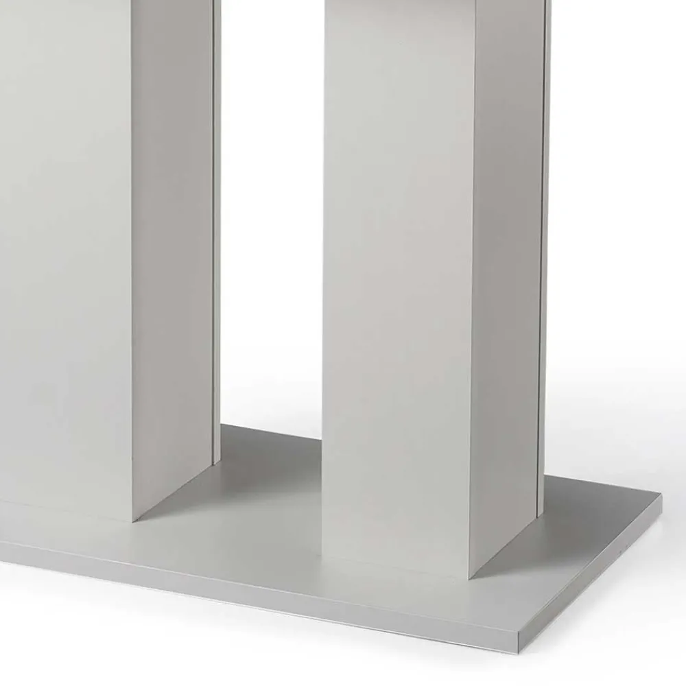 Wohnen Eckbank Gruppe in Schwarz Weiß - Enevo (vierteilig)