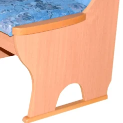 Wohnen Küchenbänke|Esszimmerbänke*Eckbank in Blau und Buche - Afrina