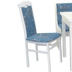 Wohnen Eckbank Sitzgruppe mit Blumen Muster - Jelanda (vierteilig)