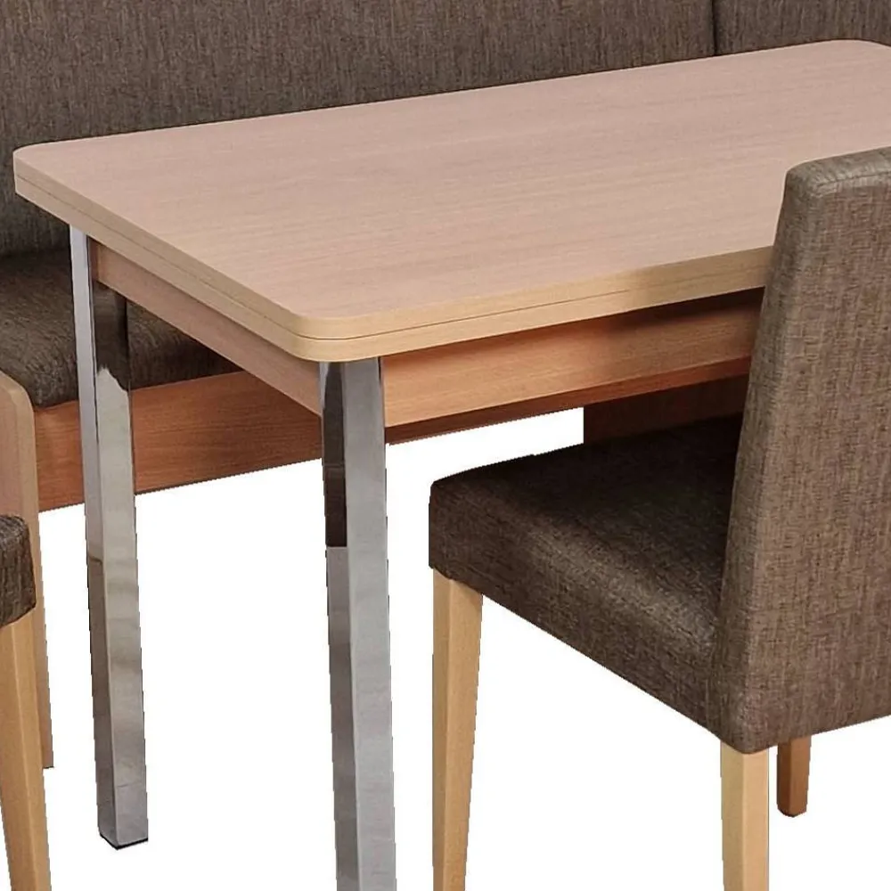 Wohnen Sitzgruppe|Küchen-Essgruppen*Eckbank Tischgruppe mit fünf Sitzplätzen - Buryas (vierteilig)