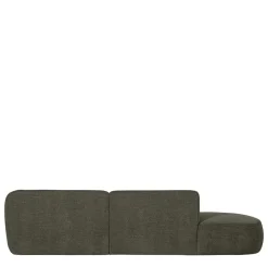 Wohnen Sofas|Sofa*Eckcouch in Graugrün Webstoff - Grover