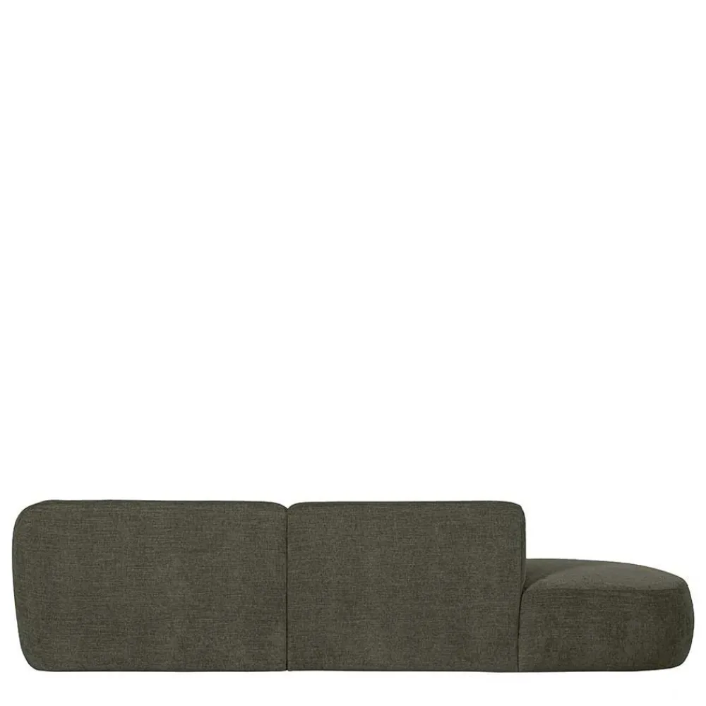 Wohnen Sofas|Sofa*Eckcouch in Graugrün Webstoff - Grover