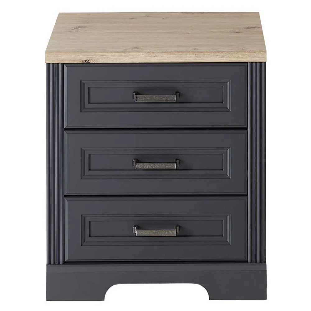 Wohnen Eckschreibtisch & Rollcontainer - Joe (dreiteilig)