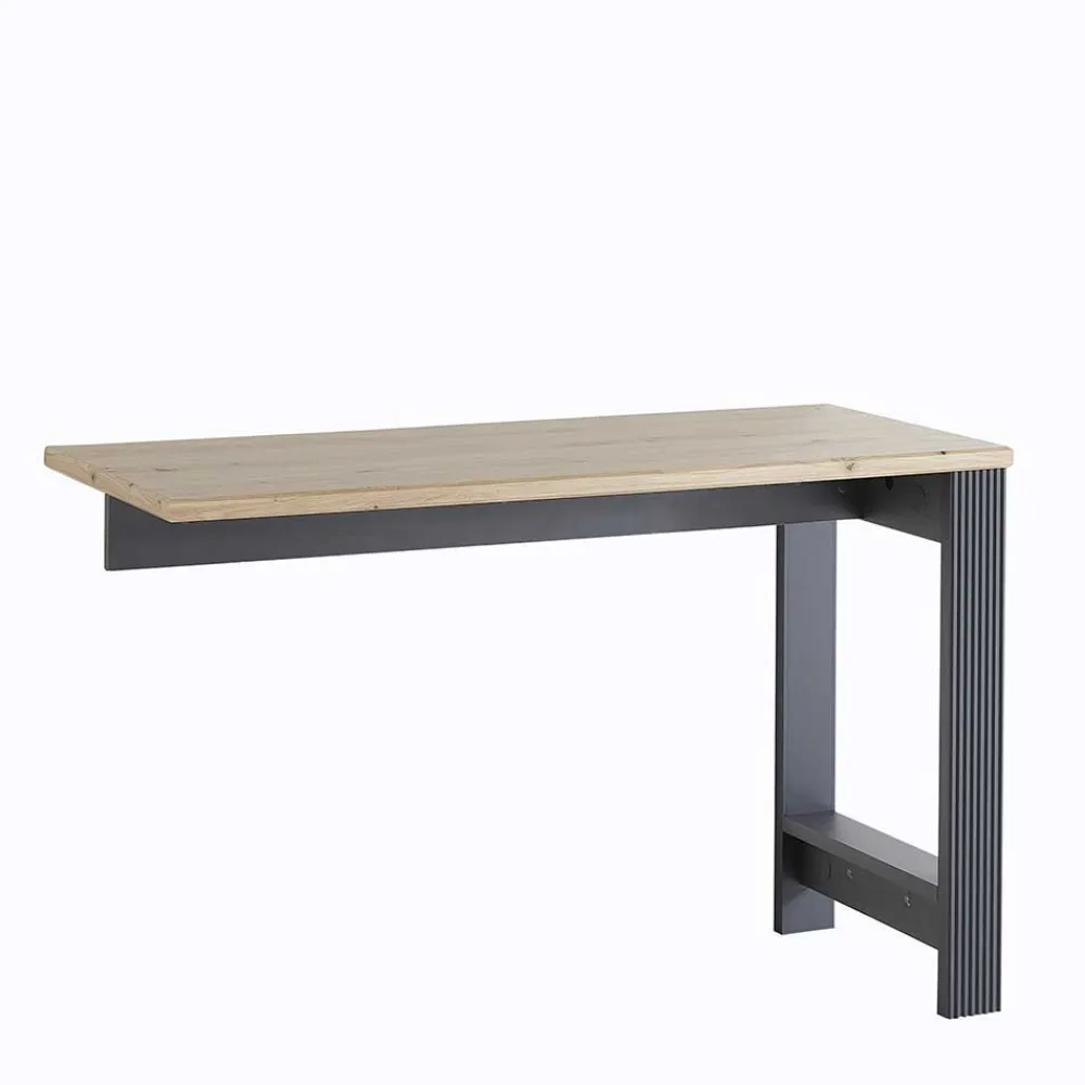 Wohnen Eckschreibtisch & Rollcontainer - Joe (dreiteilig)