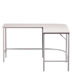Wohnen Eckschreibtisch in Hellgrau - Barossio