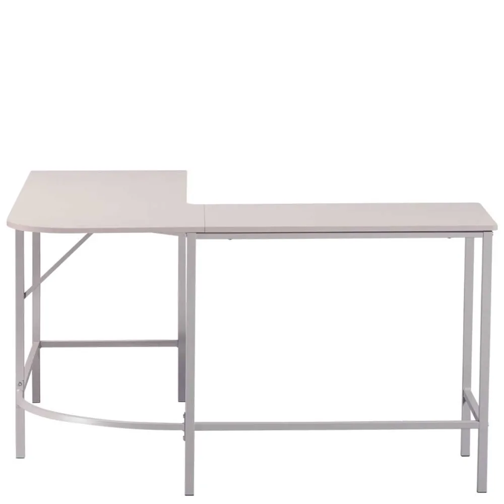 Wohnen Eckschreibtisch in Hellgrau - Barossio