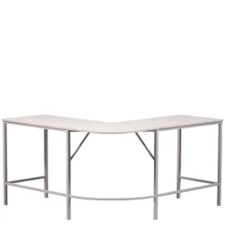 Wohnen Eckschreibtisch in Hellgrau - Barossio