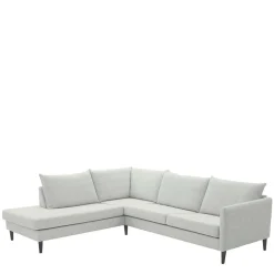 Wohnen Weiße Möbel|Sofas*Ecksofa L-Couch in Offwhite - Udessa