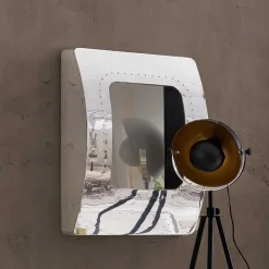 Wohnen Graue Möbel|Diele Komplett*Edle Design Flurmöbel in Silber - Pilot (sechsteilig)