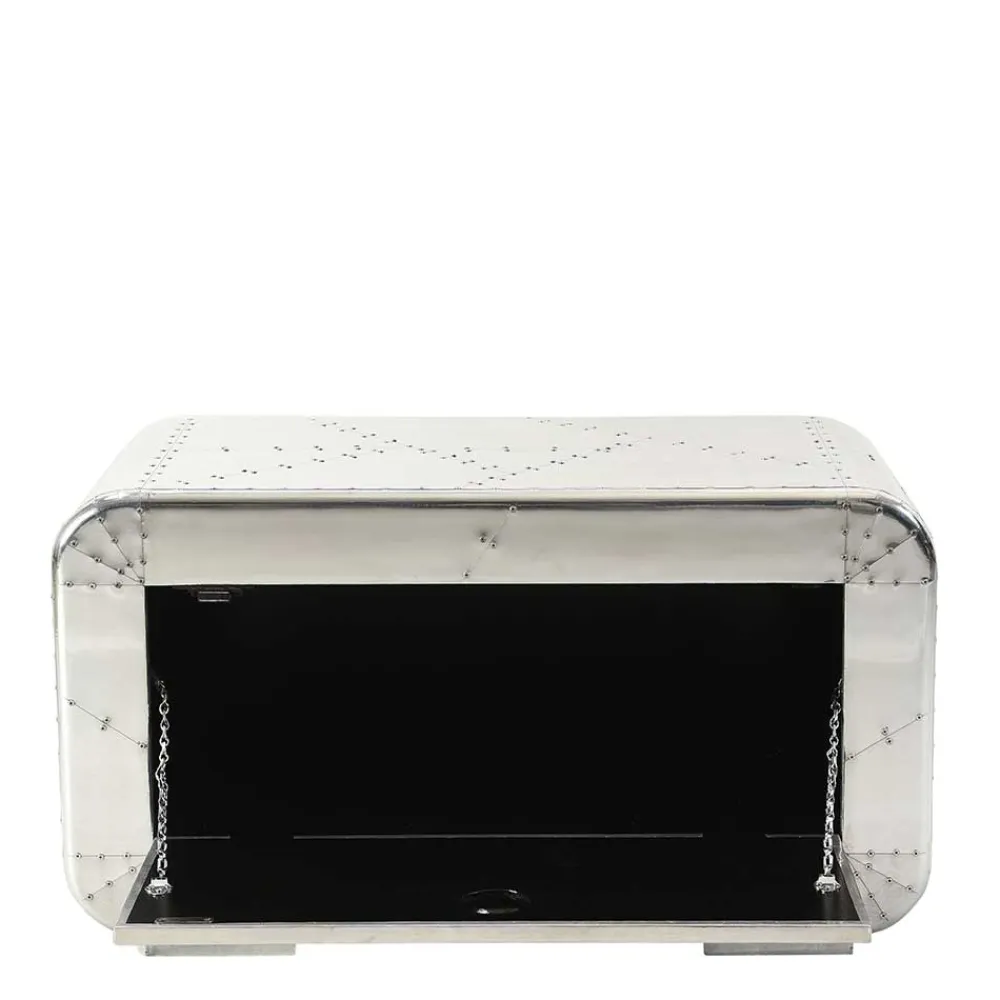 Wohnen Graue Möbel|Diele Komplett*Edle Design Flurmöbel in Silber - Pilot (sechsteilig)