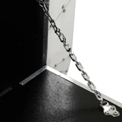 Wohnen Graue Möbel|Diele Komplett*Edle Design Flurmöbel in Silber - Pilot (sechsteilig)