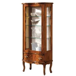 Wohnen Edle Standvitrine in italienischem Design - Venerdina