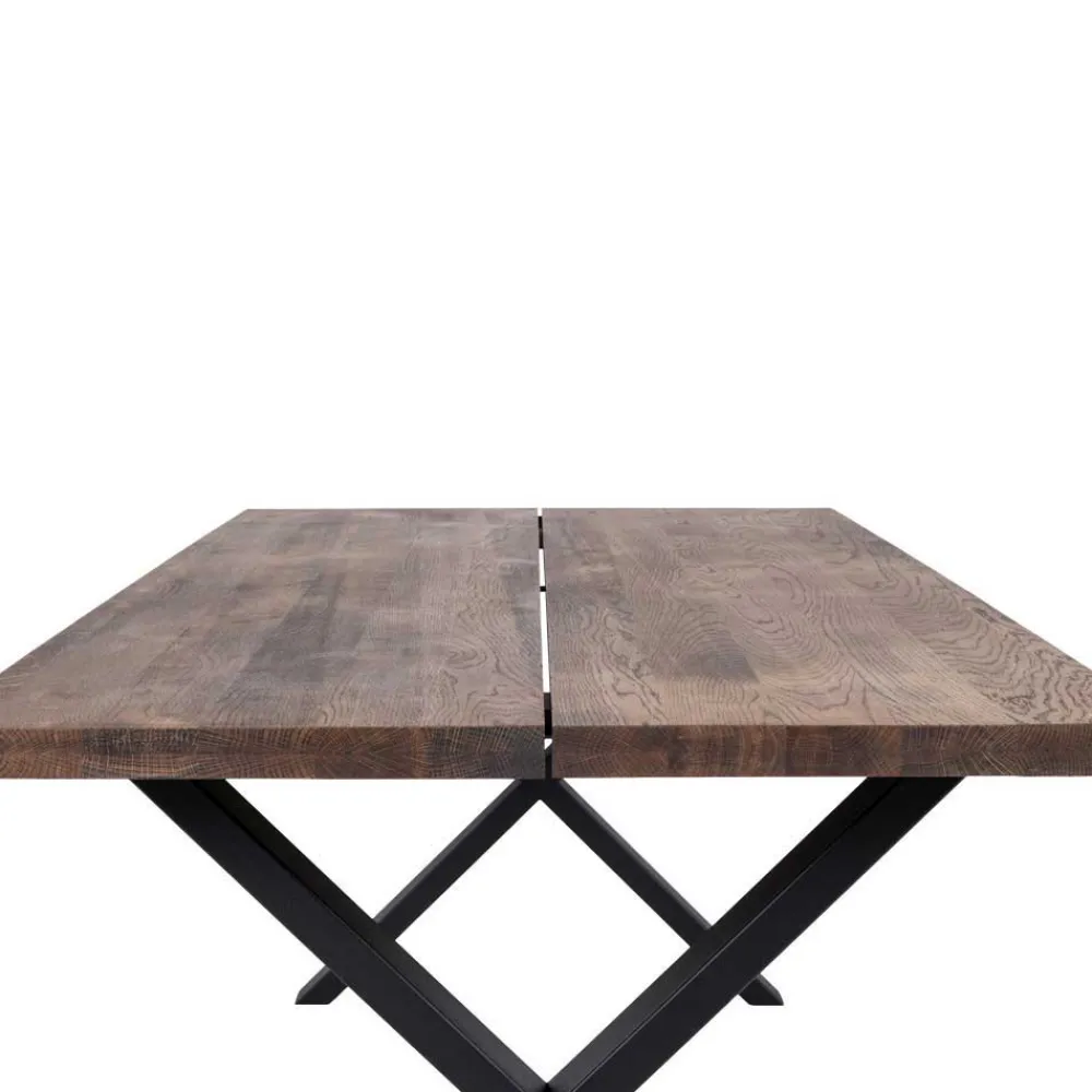 Wohnen Jugend-Sitzgruppen|Sitzgruppe*Edler Eiche Tisch & Armlehnstühle - Dicampo (siebenteilig)