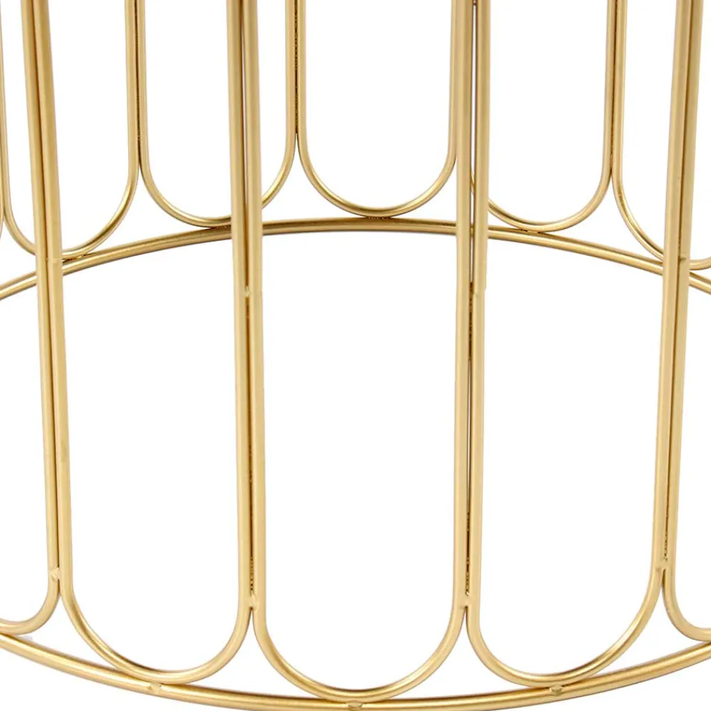 Wohnen Edler Samthocker in Petrol & Gold - Ugian