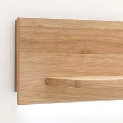 Wohnen Edles Wandboard in Eiche Bianco - Crokas
