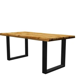 Wohnen Massivholzmöbel|Küchentische*Eiche Baumkanten Tisch in 12 Formaten - Practonya