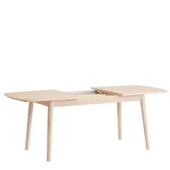 Wohnen Retro Möbel*Eiche Bianco Esstisch mit Butterflyauszug - Nuture