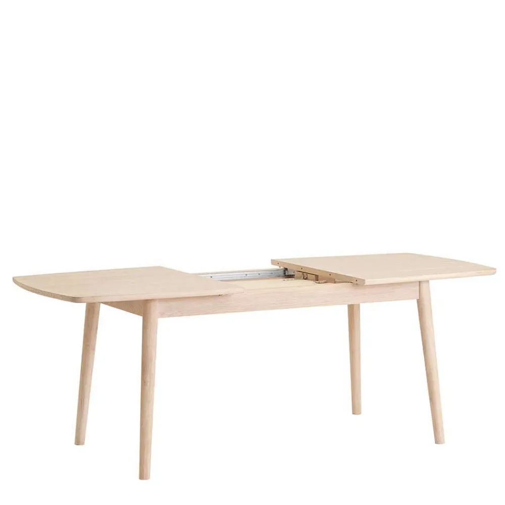 Wohnen Retro Möbel*Eiche Bianco Esstisch mit Butterflyauszug - Nuture