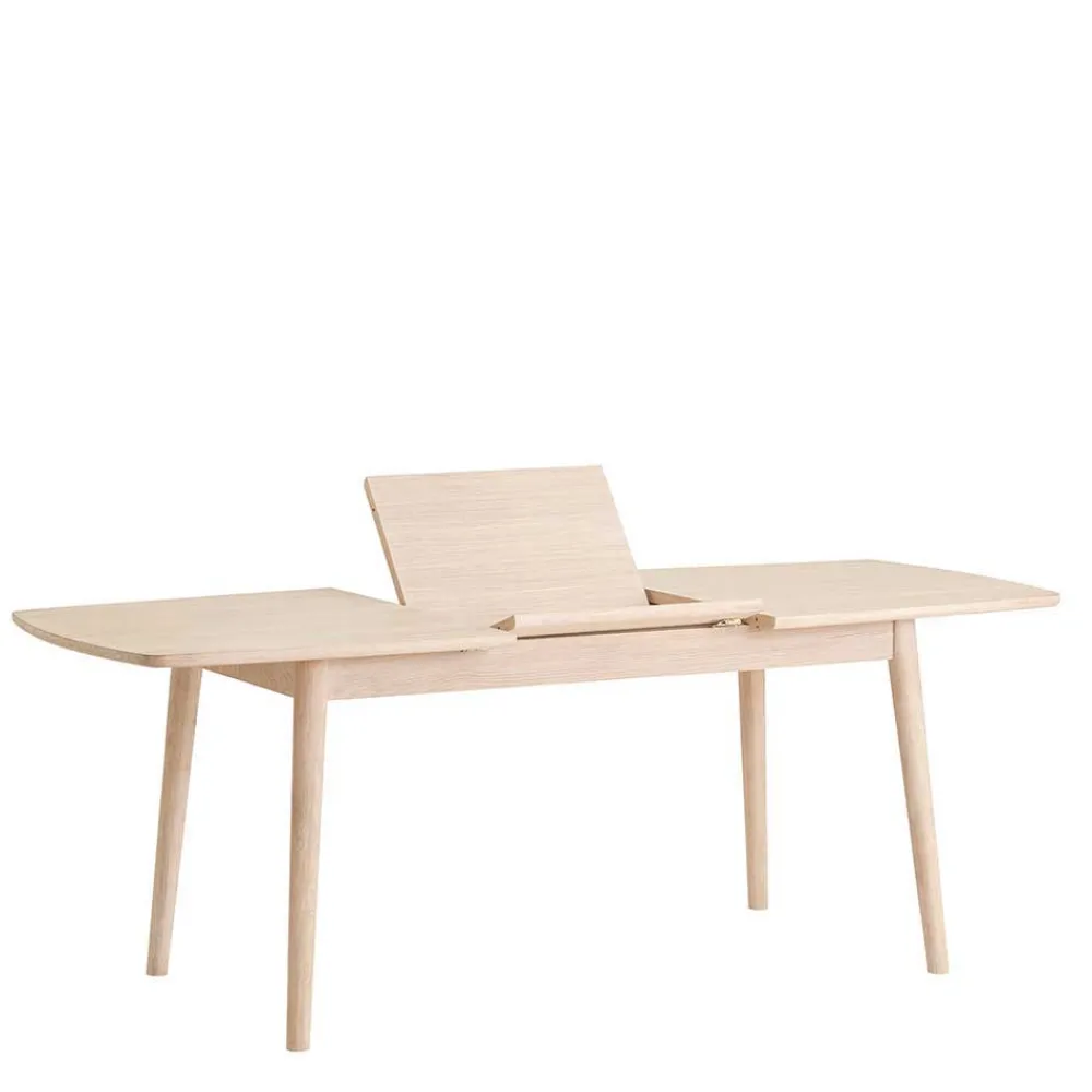 Wohnen Retro Möbel*Eiche Bianco Esstisch mit Butterflyauszug - Nuture