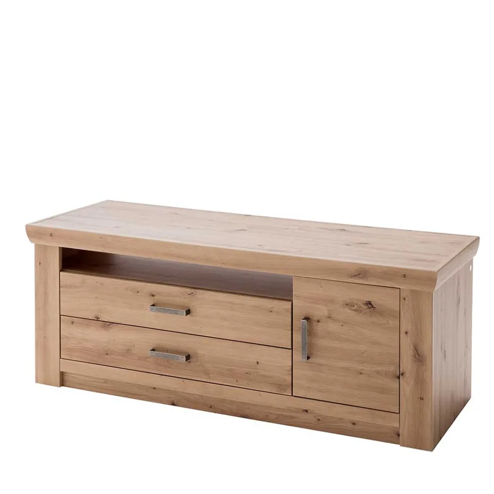 Wohnen Eiche Dekor TV Board mit 2 Schubladen - Wykina