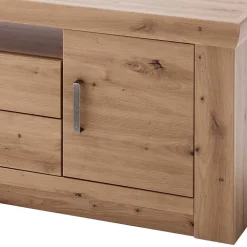 Wohnen Eiche Dekor TV Board mit 2 Schubladen - Wykina