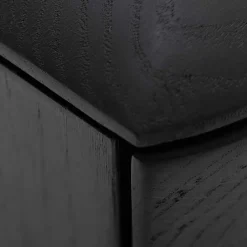 Wohnen Tv & Hifi-Möbel|Tv & Hifi-Möbel*Eiche TV Lowboard in Schwarz geölt - Janeira