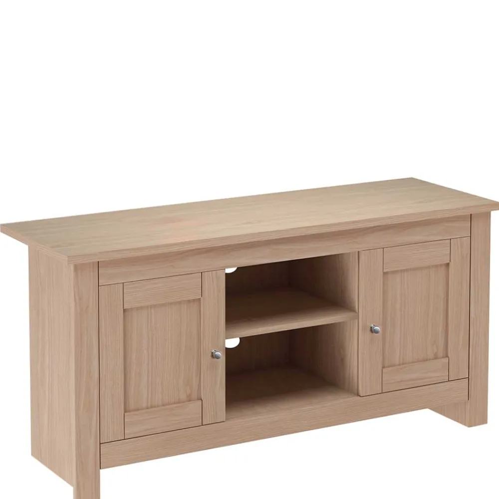 Wohnen Sideboards & Kommoden|Landhausmöbel*Eichefarbenes Landhaus TV Board 120x58x39 cm - Eliandas