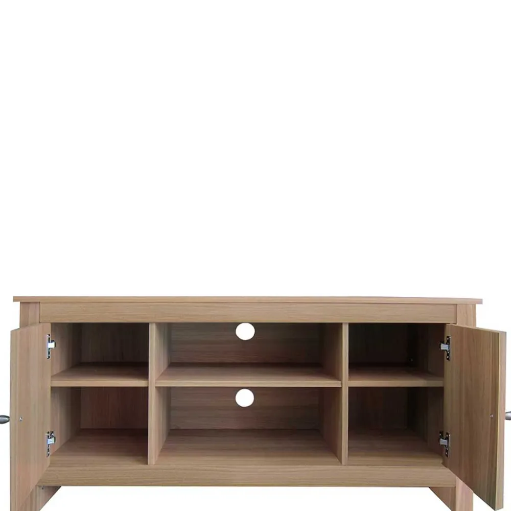 Wohnen Sideboards & Kommoden|Landhausmöbel*Eichefarbenes Landhaus TV Board 120x58x39 cm - Eliandas