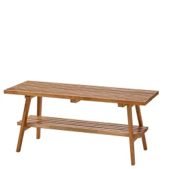 Wohnen Schuhschränke|Garderobenbänke*Eichenholz Flurbank im Skandi Design - Artensian