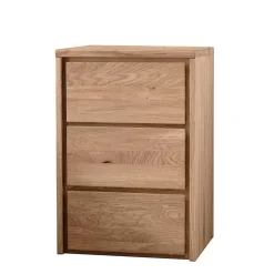 Wohnen Eichenholz Kommode mit drei Schubladen - Villa