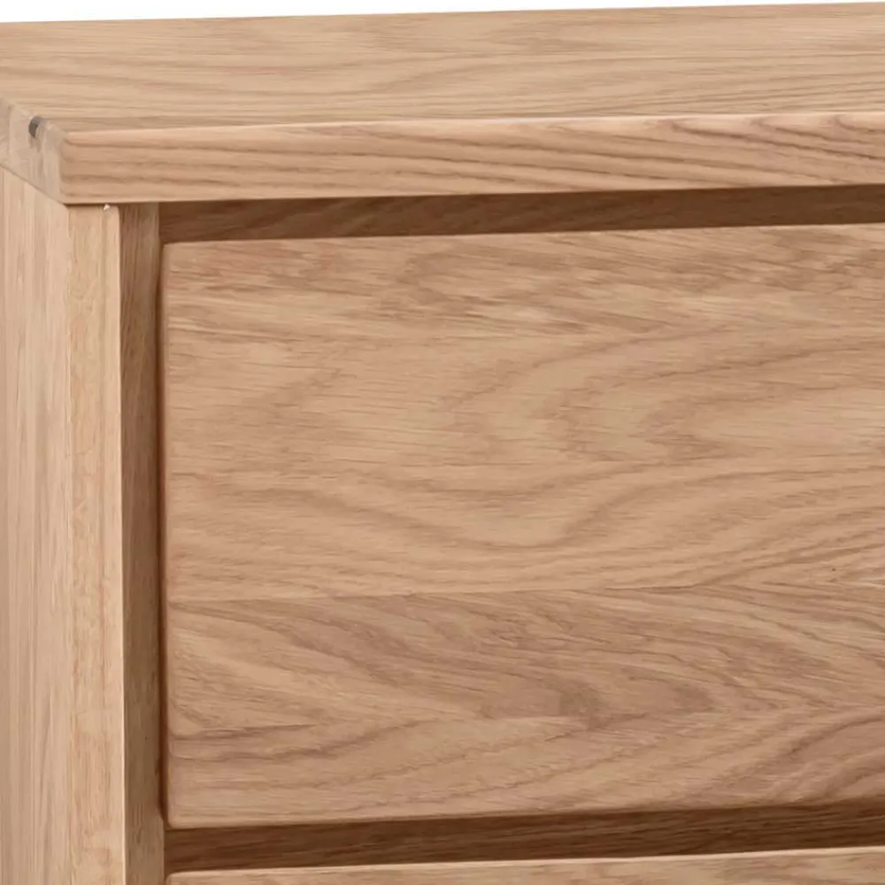 Wohnen Eichenholz Kommode mit drei Schubladen - Villa