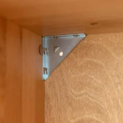 Wohnen Vitrinen|Wohnzimmer-Vitrinen*Eichenholz Vitrine mit LED Beleuchtung - Judita