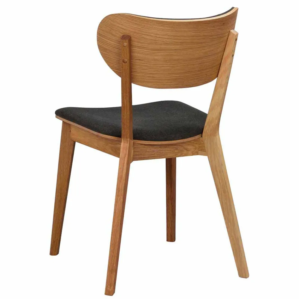 Wohnen Eichenstuhl mit Polsterung - Forcia (2er Set)