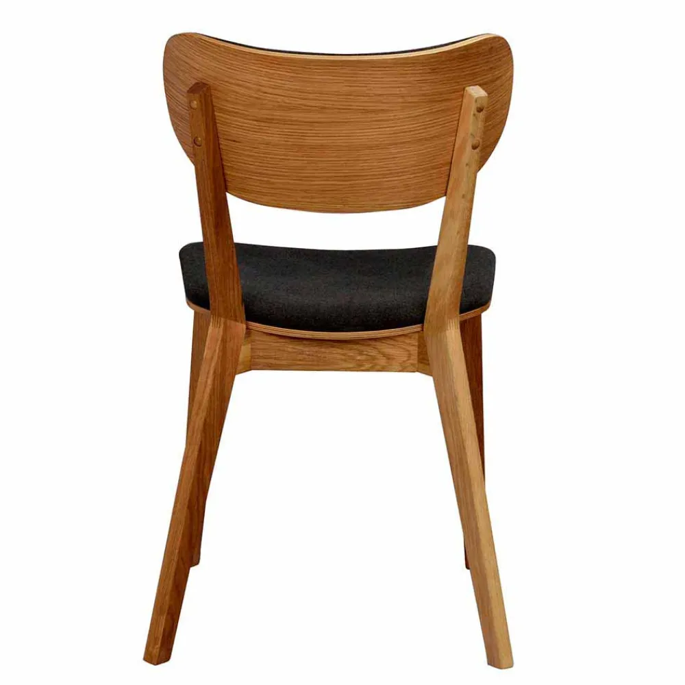 Wohnen Eichenstuhl mit Polsterung - Forcia (2er Set)