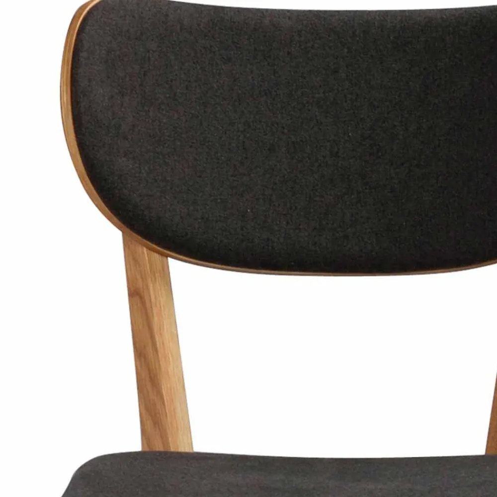 Wohnen Eichenstuhl mit Polsterung - Forcia (2er Set)