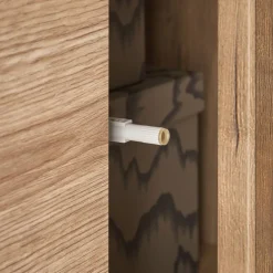 Wohnen Eicheoptik Wohnzimmermöbel Set - Brocus (vierteilig)