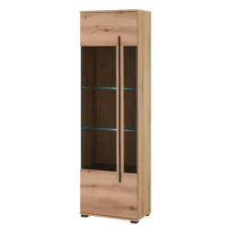 Wohnen Eicheoptik Wohnzimmermöbel Set - Brocus (vierteilig)