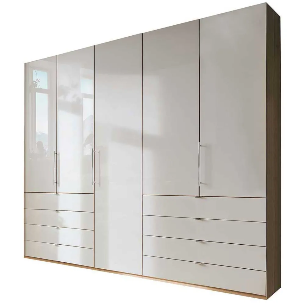 Wohnen Schlafzimmer Komplett*Einrichtung fürs Schlafzimmer in Beige - Lesegano (vierteilig)