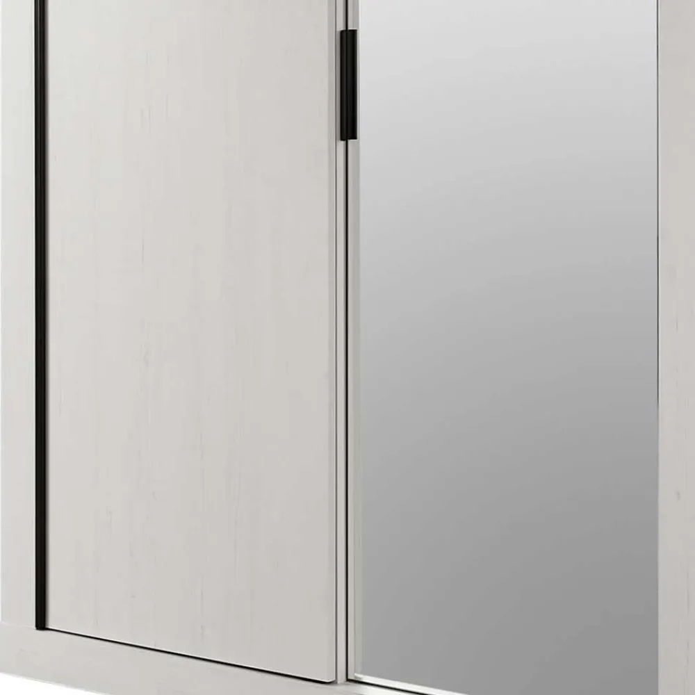 Wohnen Schlafzimmer Komplett*Einrichtungskombi Schlafzimmer in Weiß - Tramos (fünfteilig)