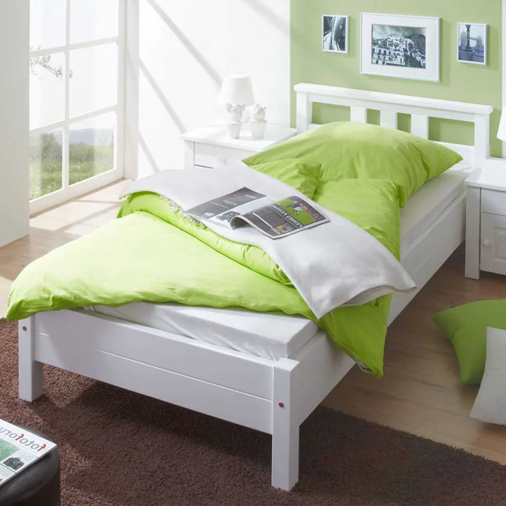 Wohnen Einzelbett Lightning aus Kiefer Massivholz