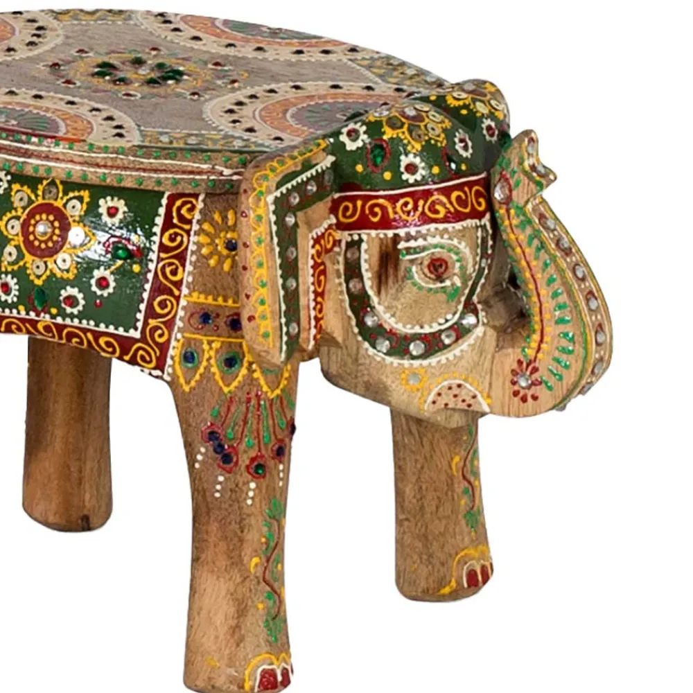 Wohnen Designermöbel*Elefanten Tische im Orient Stil - Santjana (zweiteilig)