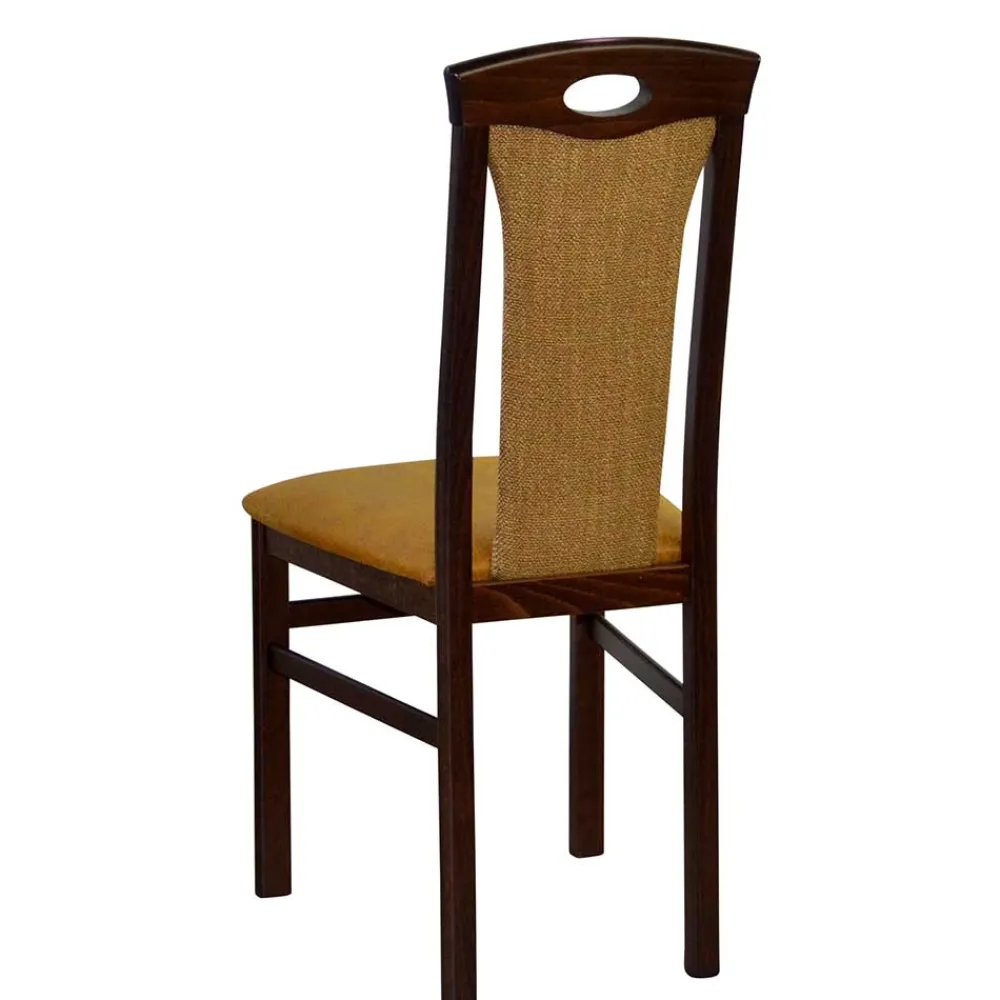 Wohnen Sitzgruppe|Küchen-Essgruppen*Elegante Essgruppe in Nussbaum - Rarera (fünfteilig)